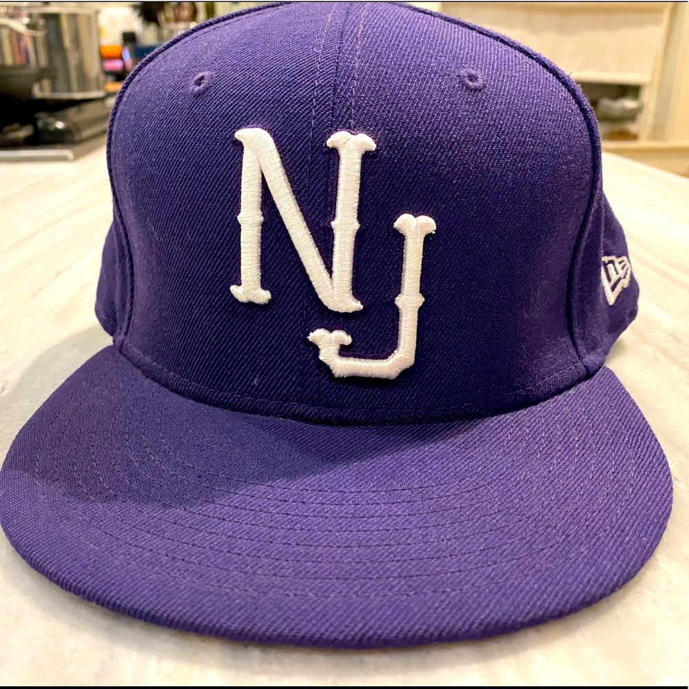 New Jersey NJ Jersey Hat New Era 59fifty fitted Devils Nets 7 1/2
